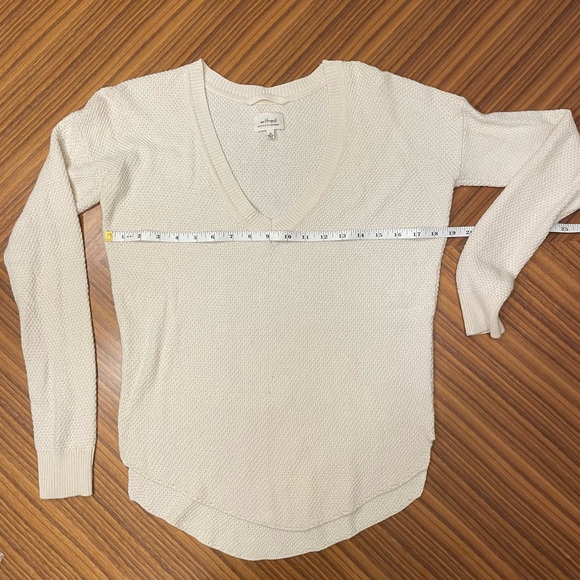 Aritzia Wilfred Galois Sweater Silk + Cashmere - Picture 9 of 11